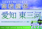 2026年度 第80回 愛知県高校総体 インターハイ 西三河予選 例年4月・5月開催 組み合わせ・日程募集