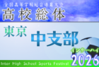 2026年度 高校総体 東京予選 中支部予選  インターハイ   組合せ掲載！情報提供ありがとうございます！4/18～5/3開催！