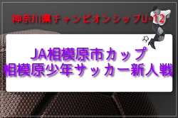 2026年度 JA相模原市カップ新人戦 U-12 (神奈川県) 例年4月開催！組合せ・日程募集
