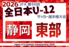 2026年度  第50回全日本U-12サッカー選手権 静岡 西部 天竜東予選   組み合わせ抽選会 4/25、6/6～6/28開催！組み合わせ募集！