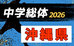 2026年度 第60回沖縄県中学校サッカー競技大会   組合せ掲載！7/20～24開催！