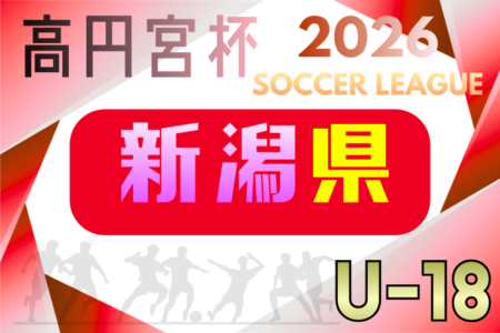 2026年度 高円宮杯U-18サッカーリーグ2026新潟 例年4月開催！組合せ・日程募集