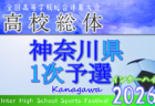 2026年度 全国高校総体 (インターハイ) 神奈川県1次予選 149チーム164校出場、A〜Jブロック組合せ掲載！4/29〜5/10開催！情報ありがとうございます！