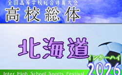 2026年度 第79回北海道高校サッカー選手権大会(インハイ) 要項掲載!6/10~17開催!札幌支部代表決定!支部予選開催中 組合せ募集