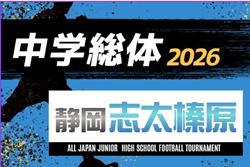2026年度 志太榛原支部中学総体（静岡）例年6月開催   組み合わせ・日程募集！