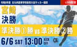 【宮崎インハイ決勝 6/6  LIVE配信】令和8年度第53回宮崎県高等学校総合体育大会第79回サッカー競技大会