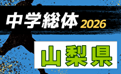 2026年度 第77回山梨県中学校夏季総合体育大会  組合せ掲載！7/18～30開催！