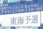 2026年度 第27回 東海女子サッカーリーグ 7/4,5結果更新!次回8/26