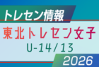 2026年度 第47回東北中学校サッカー大会   8/7～8/8開催！大会概要・やぐら表掲載！組合せ募集！