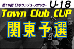 第10回Town Club CUP（タウンクラブカップ）2026 関東予選　例年8月～11月開催！日程･組合せ募集