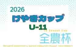 2026年度 第45回けやきカップサッカー大会 U-11（5年生）9/5～10/12開催　組合せ掲載！情報ありがとうございます！