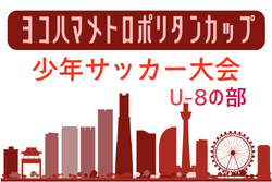 2026年度 第32回ヨコハマメトロポリタンカップU-8の部（神奈川）　例年8月.9月開催！日程･組合せ募集