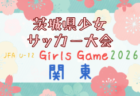 2026年度 第36回群馬県少女サッカー選手権大会 例年11月開催!日程・組合せ募集