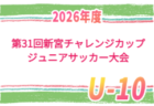 2026年度 第41回福岡県クラブジュニアサッカートーナメント大会 例年10月開催！組合せ・日程募集