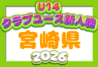 2026年度 第34回長崎県クラブユースU-14サッカー大会 例年11月開催!日程・組合せ募集