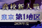 2026年度 高校新人選手権(東京)第2地区 例年11月開催!日程・組合せ募集