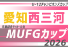 2026年度 AIFA卒業記念 MUFGカップ愛知 知多代表決定戦 例年1月開催!日程・要項・組合せ情報募集!