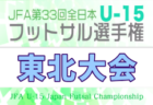 2026年度 JFA第17回全日本 U-15女子フットサル選手権大会 東北大会 例年11月開催!日程・組合せ募集